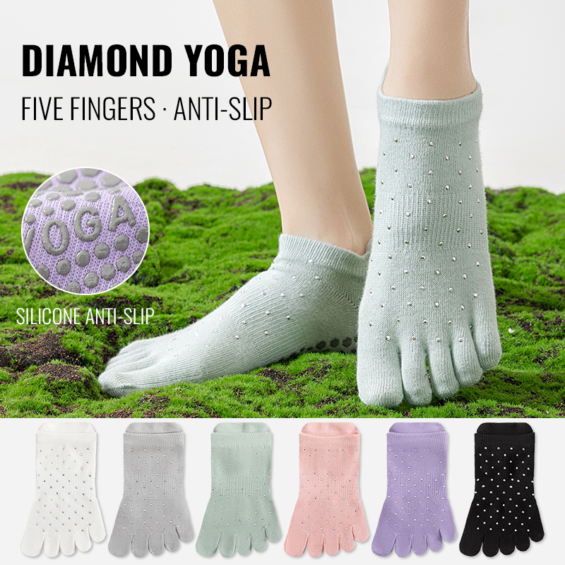 Pilates Yoga &A - MiiOW Non-Slip Grip Pilates Sock Women