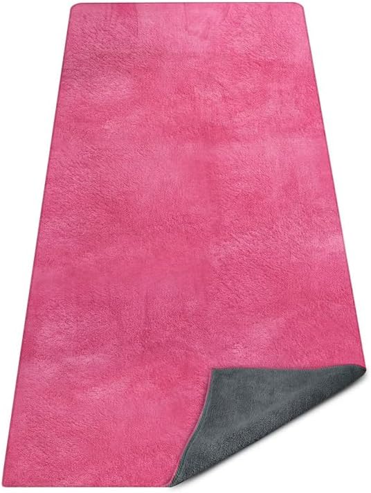 Mat Pilates Yoga - Yoga Mat Towel, Extra Thick 600GSM