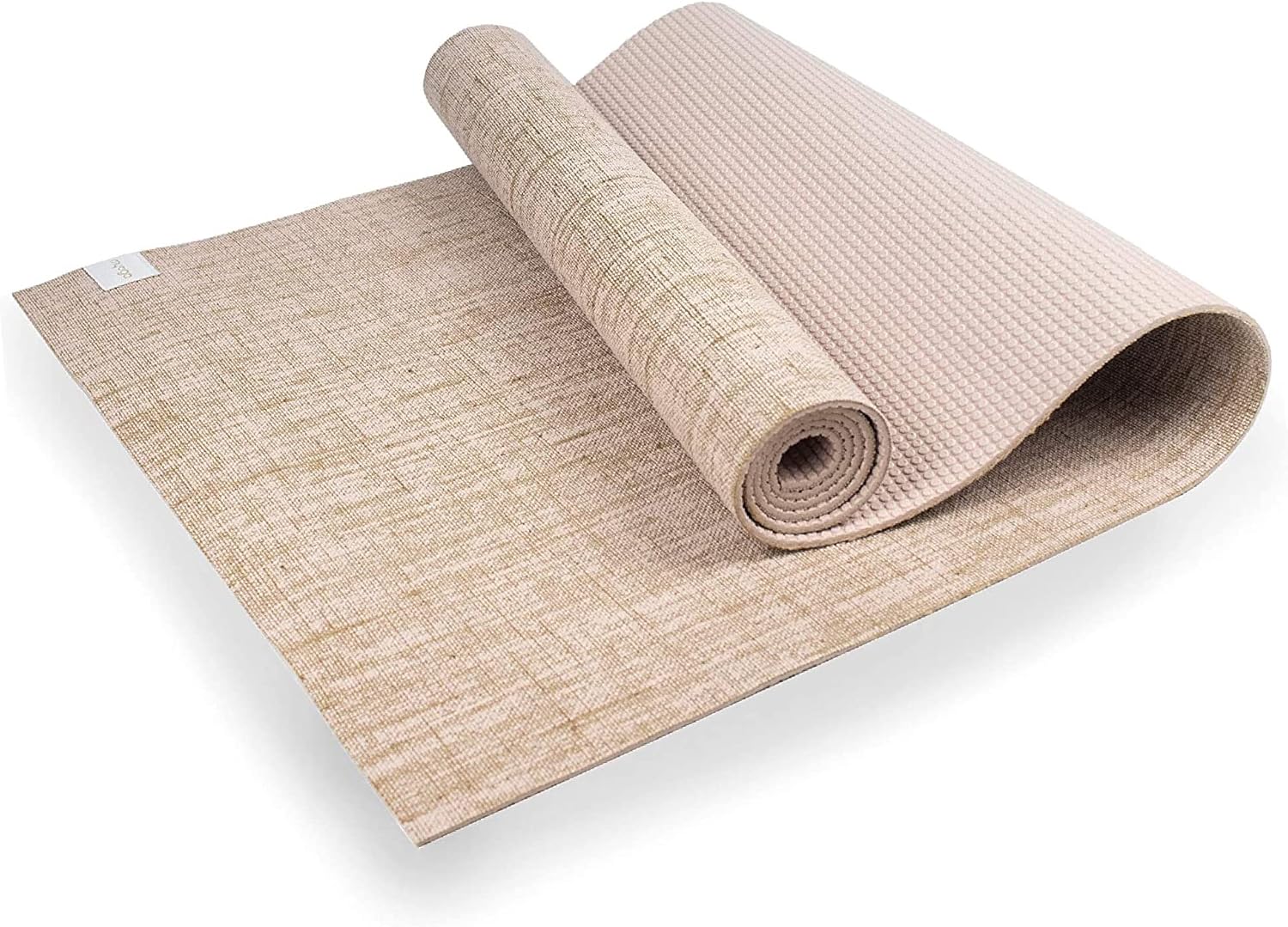 Mat Pilates Yoga - Jute Yoga Mat, Eco Friendly Biodegradable
