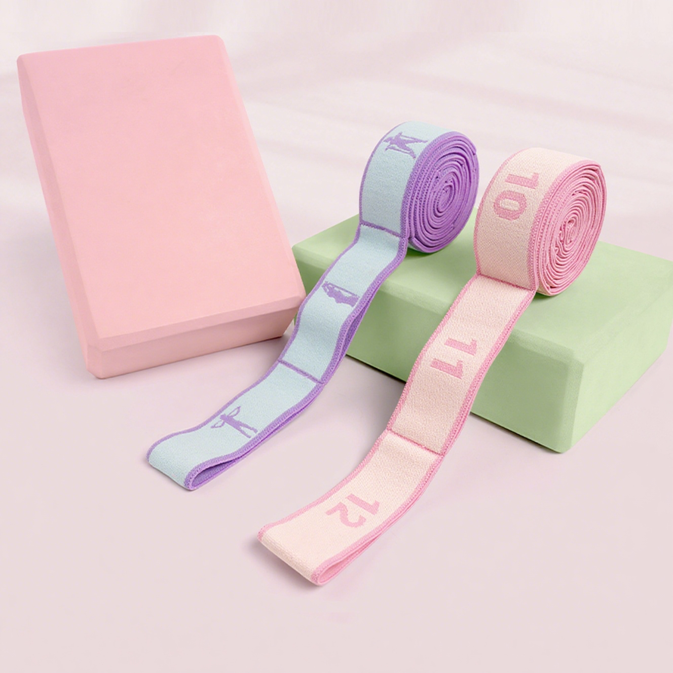 Pilates Yoga Board - Yoga Elastic Stretch Band Resistance Rope