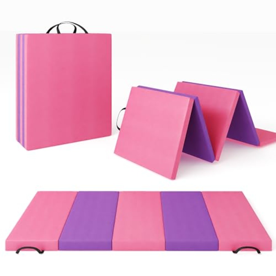 Folding Gymnastics Mat, Exerci - Mat Pilates Yoga review and price