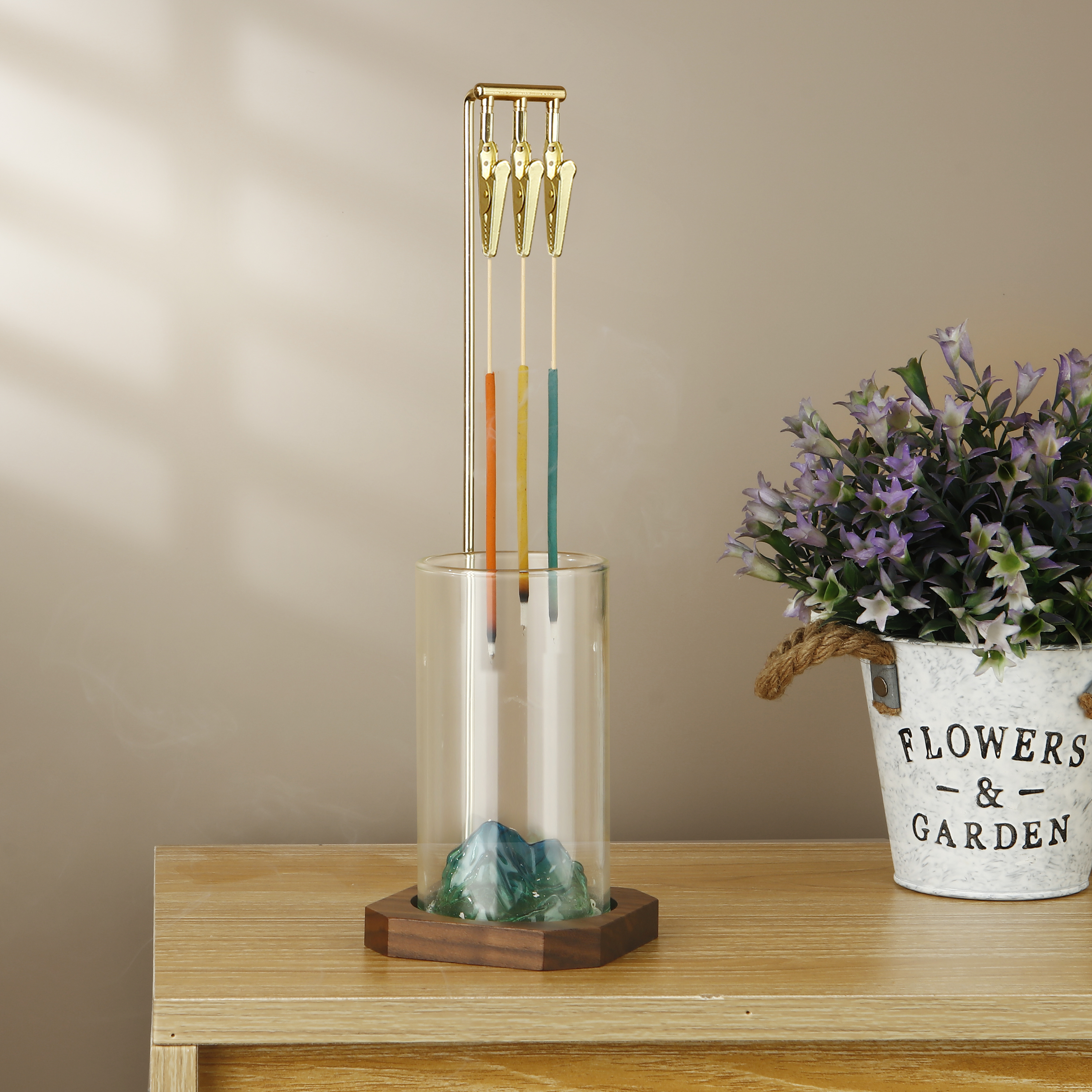 Glass Incense Holder Anti-Ash  - Pilates Yoga Board review and price