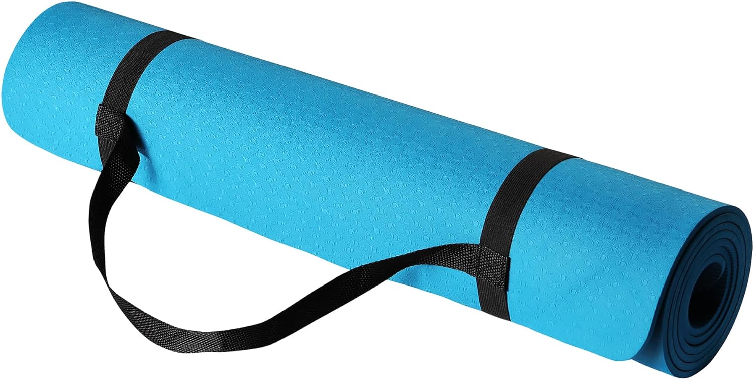 1/4 Inch Thick TPE Exercise Yo - Mat Pilates Yoga review and price