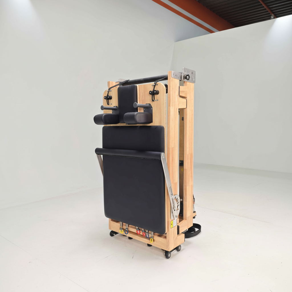 Commercial Foldable Oak & Alum - Pilates & Yoga Training Center review and price