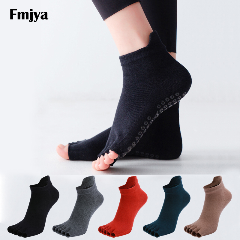 Yoga Socks Half Toe Anti-Slip  - Pilates Yoga Gym review and price