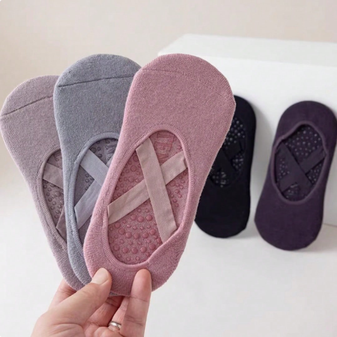 Anti-slip silicone sole yoga s - Mat Pilates Yoga review and price