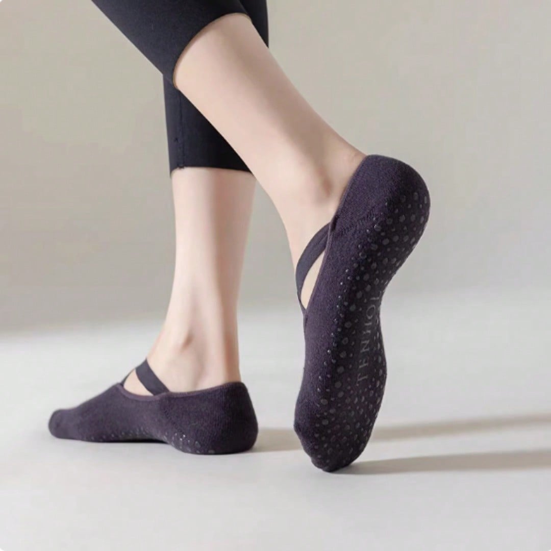 Anti-slip silicone sole yoga s - Mat Pilates Yoga review and price