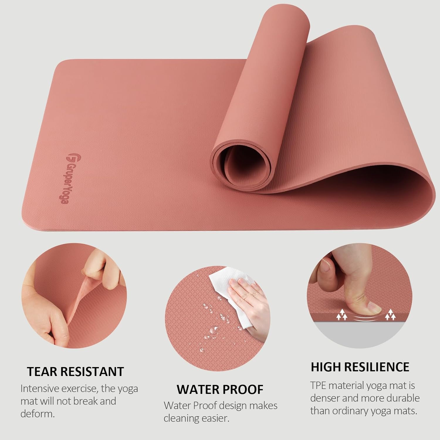 Yoga Mat Non Slip 72x24 Inch,  - Mat Pilates Yoga review and price