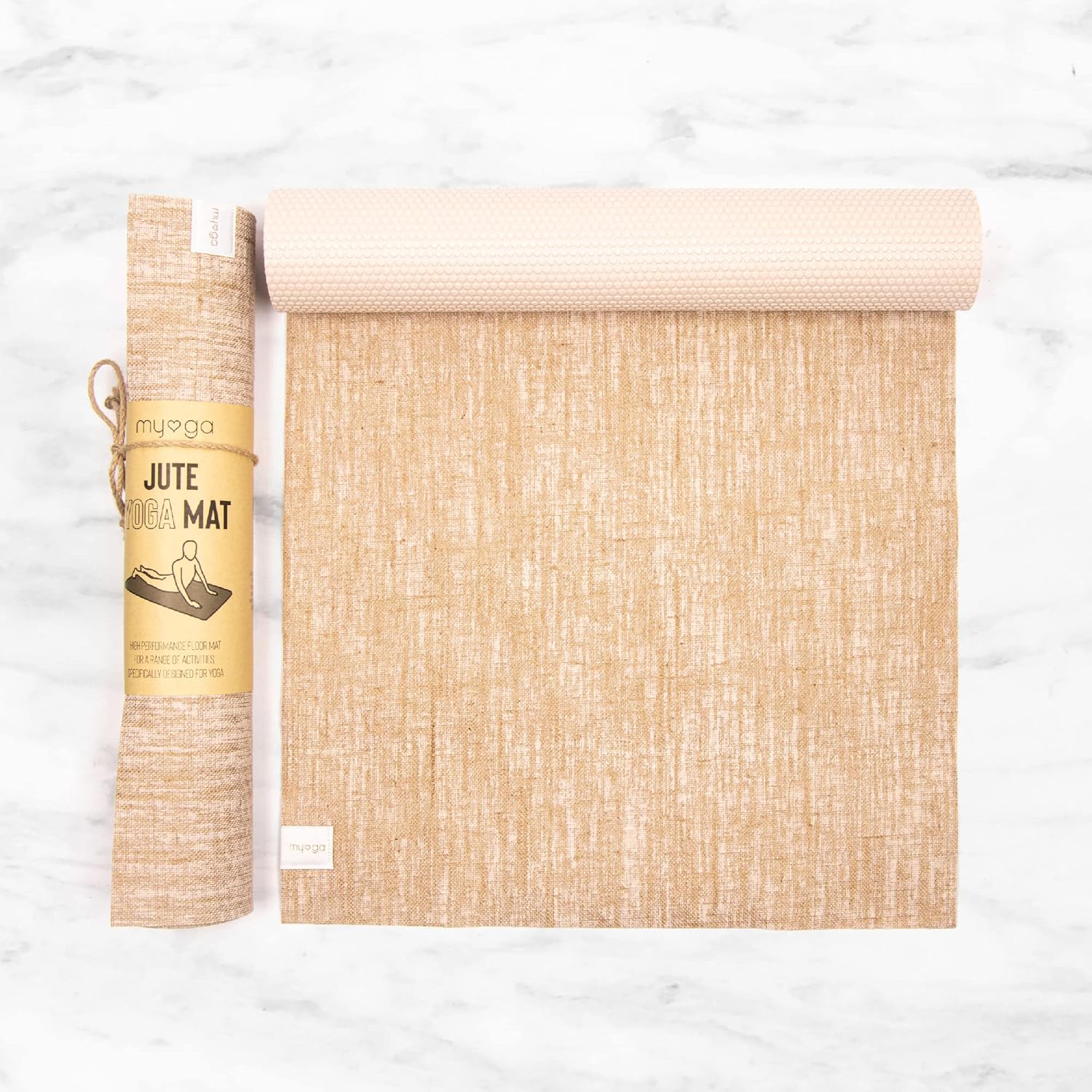Jute Yoga Mat, Eco Friendly Bi - Mat Pilates Yoga review and price