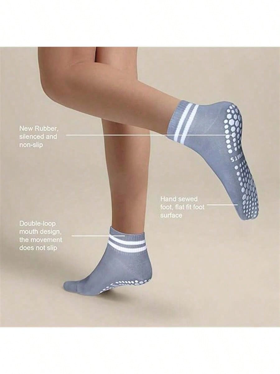 5 Pairs Women Double Stripe No - Pilates Yoga &A review and price