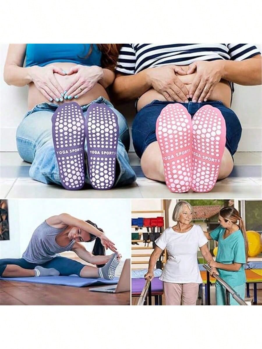 5 Pairs Women Double Stripe No - Pilates Yoga &A review and price