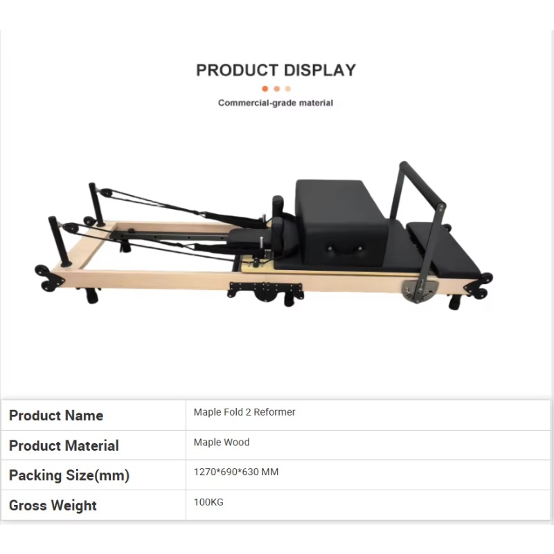 Heavy-Duty Maple Pilates Refor - Pilates & Yoga Training Center review and price