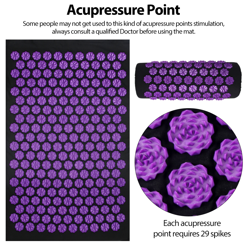 Acupressure Yoga Mat Kuznetsov - Mat Pilates Yoga review and price