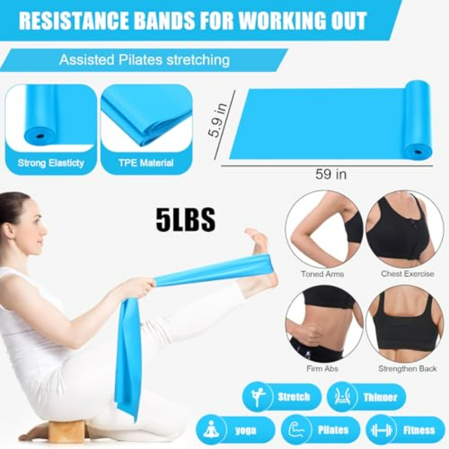 10 Pcs Pilates Ring Blocks Set - Pilates Yoga Circle review and price