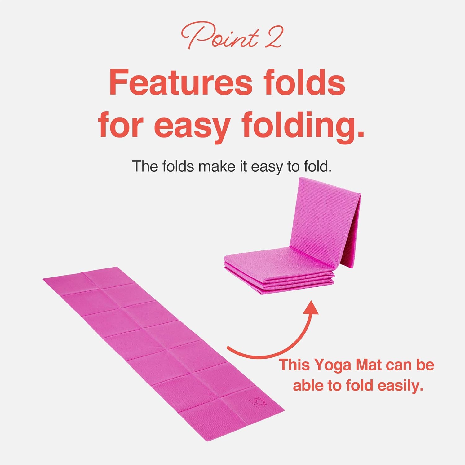 Folding Yoga Mat for Travel Pi - Mat Pilates Yoga review and price