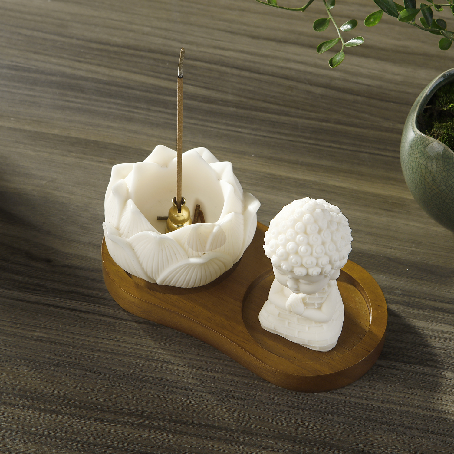 Ceramic Lotus Incense Holder f - Pilates Yoga Board review and price